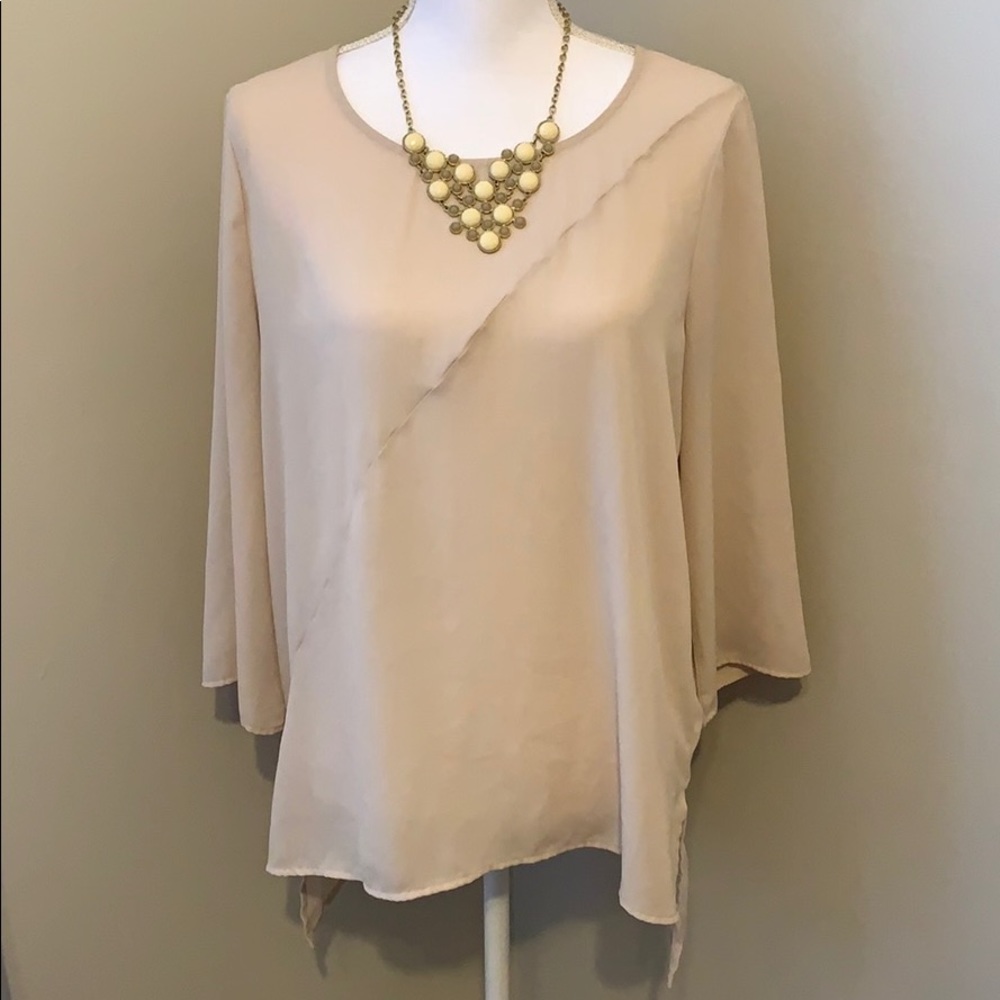 Bellatrix Nude High Love Tunic with Open Back